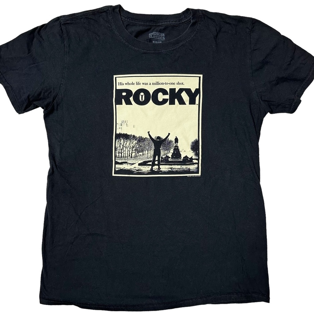 American Classics Rocky Million To One Graphic T-Shirt Black Unisex M